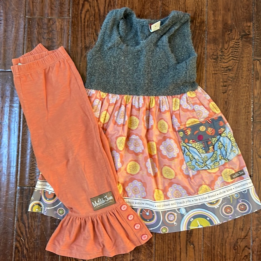 Matilda Jane Character Counts Vigilante Maya Dress and pants